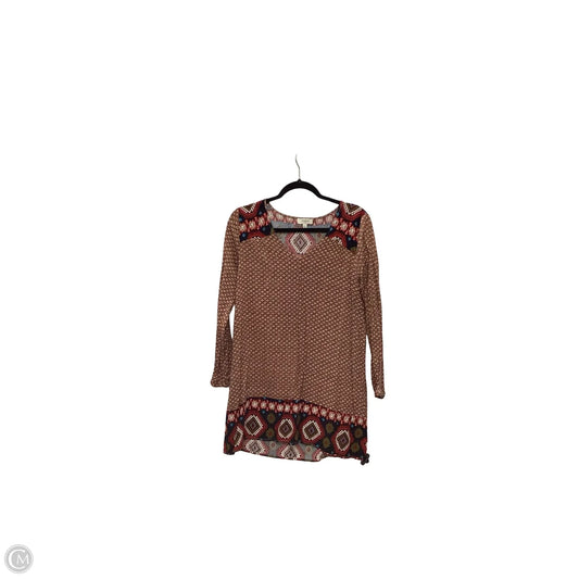 Blouse Long Sleeve By Umgee In Multi-colored, Size: S