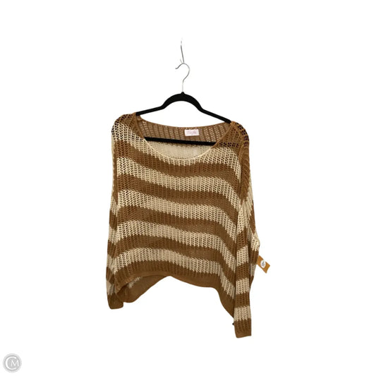 Sweater By Pink Lily In Brown, Size: M