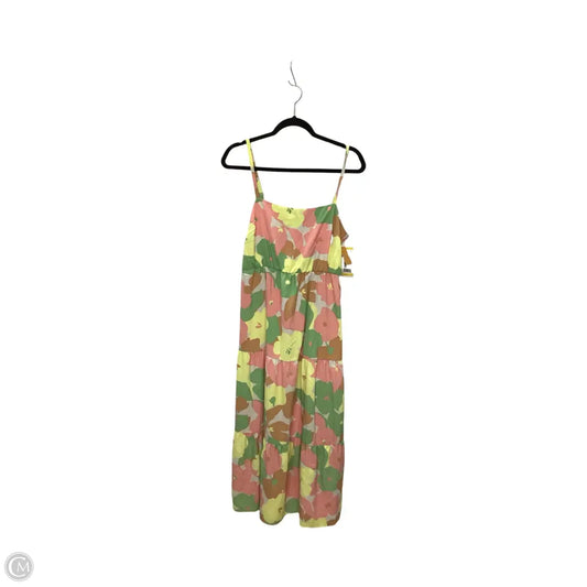 Dress Casual Maxi By Social Standard By Sanctuary In Floral Print, Size: M