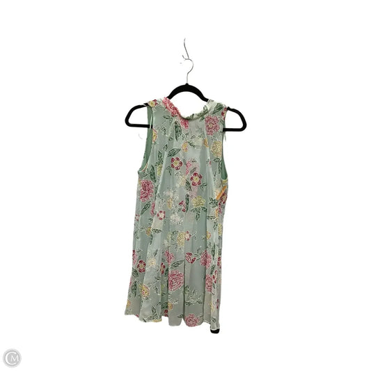 Dress Casual Short By Robbie Bee In Floral Print, Size: 6p