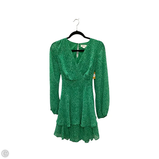 Dress Casual Short By Japna In Green, Size: M