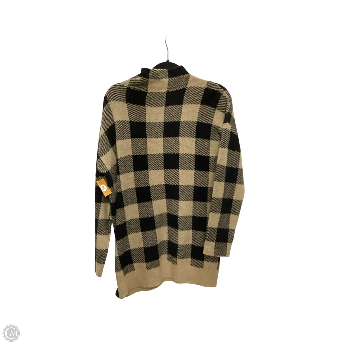Sweater By Loft In Checkered Pattern, Size: L