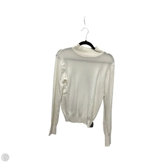 Sweater By Be Cool In White, Size: L