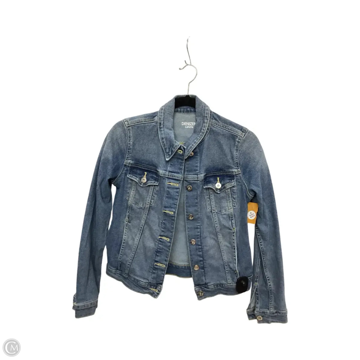 Jacket Denim By Levis In Blue Denim, Size: S