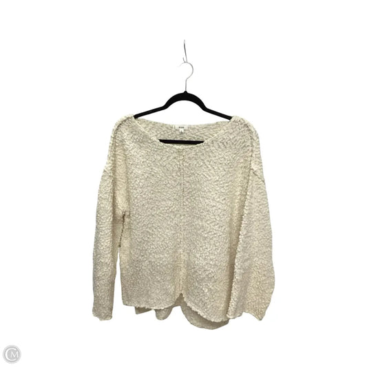 Sweater By Mine In Cream, Size: L