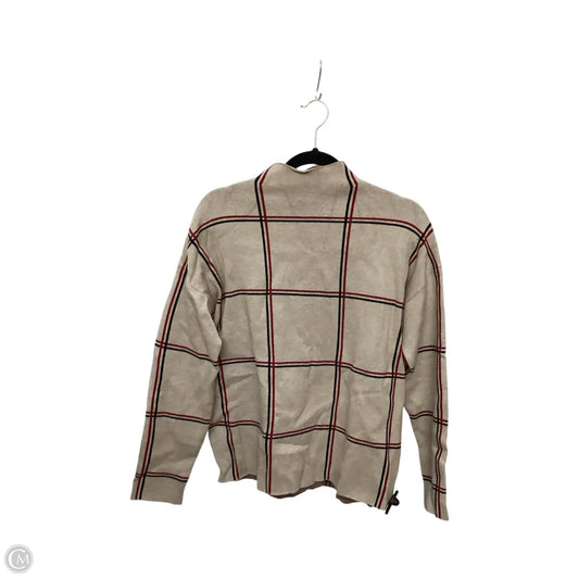 Sweater By Tahari In Tan, Size: L