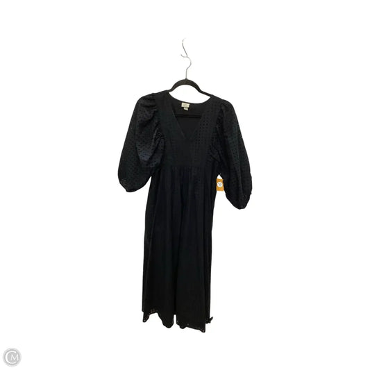 Dress Casual Maxi By A New Day In Black, Size: S