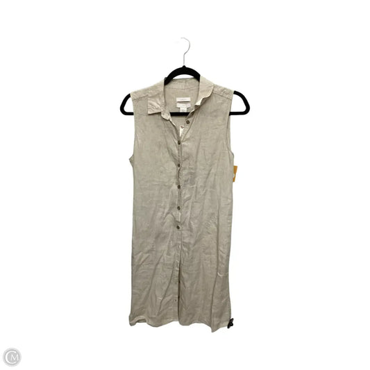 Dress Designer By Halston In Ivory, Size: S