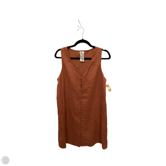 Dress Casual Short By Sadie & Sage In Orange, Size: M