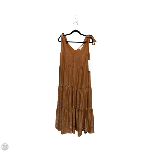 Dress Casual Maxi By Maeve In Orange, Size: M