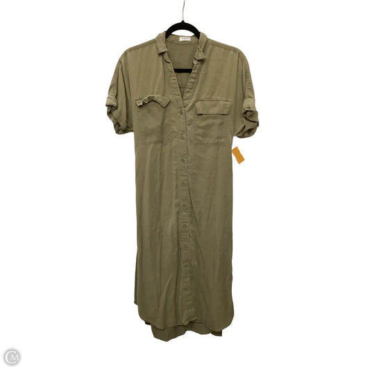 Dress Casual Midi By Babaton In Green, Size: S
