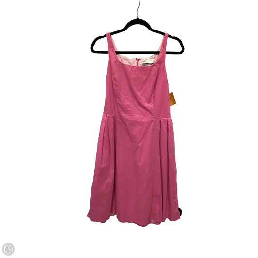 Dress Casual Midi By Isaac Mizrahi In Pink, Size: S