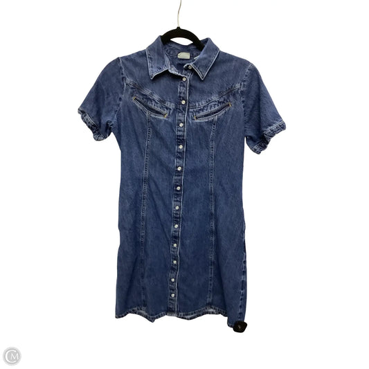 Dress Casual Short By Levis In Blue Denim, Size: S