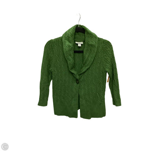 Cardigan By Loft In Green, Size: M