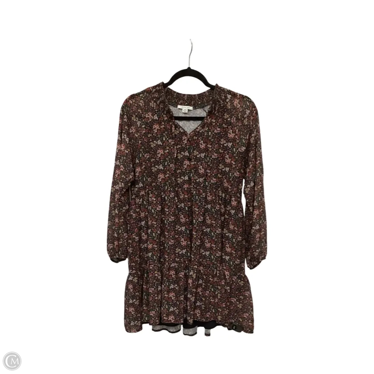 Dress Casual Short By American Eagle In Floral Print, Size: S