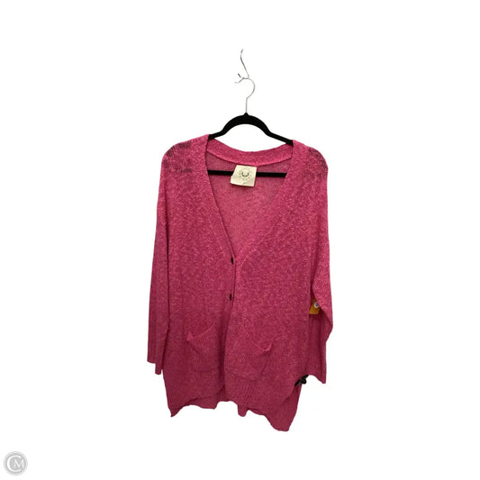 Cardigan By Fantastic Fawn In Pink, Size: S