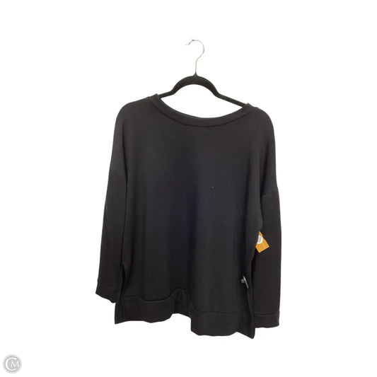 Sweatshirt Collar By Cherish In Black, Size: S