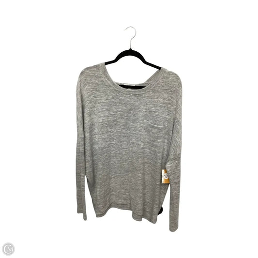 Blouse Long Sleeve By Umgee In Grey, Size: S