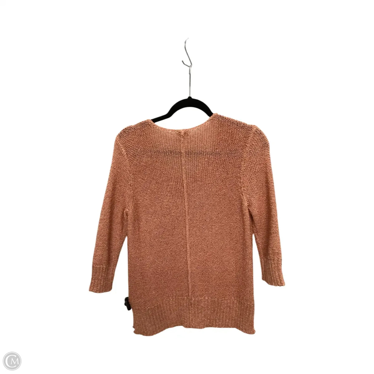Sweater By Chicos In Orange, Size: M