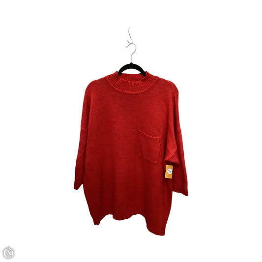 Sweater By FORELLI In Red, Size: Osfm