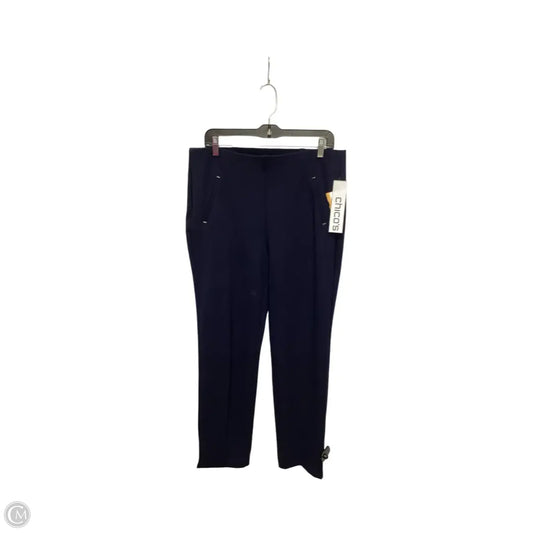 Pants Dress By Chicos In Navy, Size: M