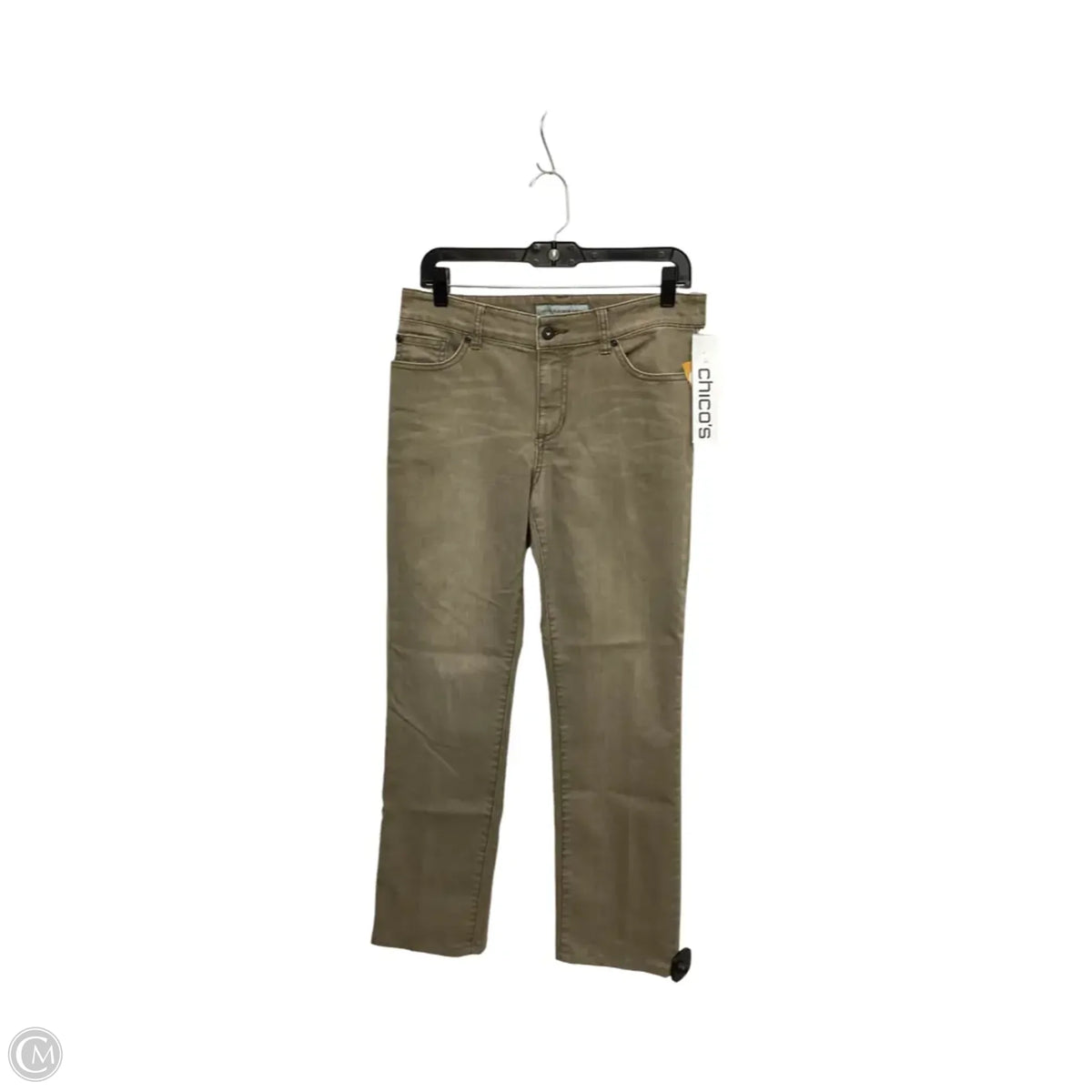 Jeans Boot Cut By Chicos In Tan, Size: S