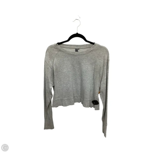 Sweatshirt Collar By Sweaty Betty In Grey, Size: M