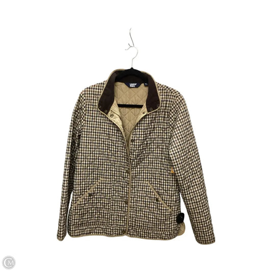 Jacket Other By Lands End In Tan, Size: S