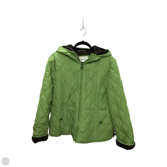 Jacket Puffer & Quilted By Weatherproof In Green, Size: Xl
