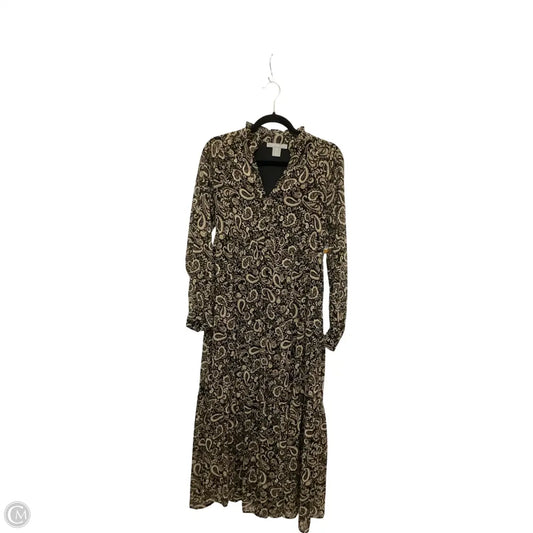 Dress Casual Maxi By Lucky Brand In Paisley Print, Size: S