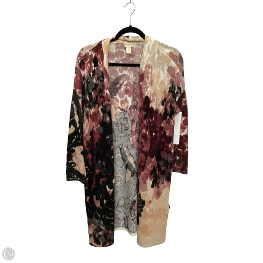 Cardigan By Chicos In Multi-colored, Size: S