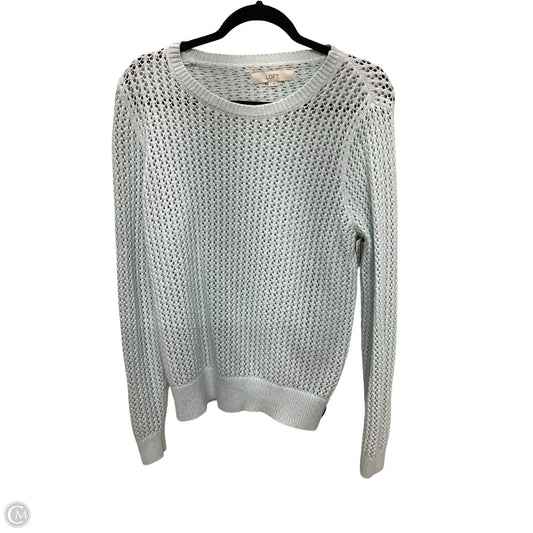Sweater By Loft In Blue, Size: L