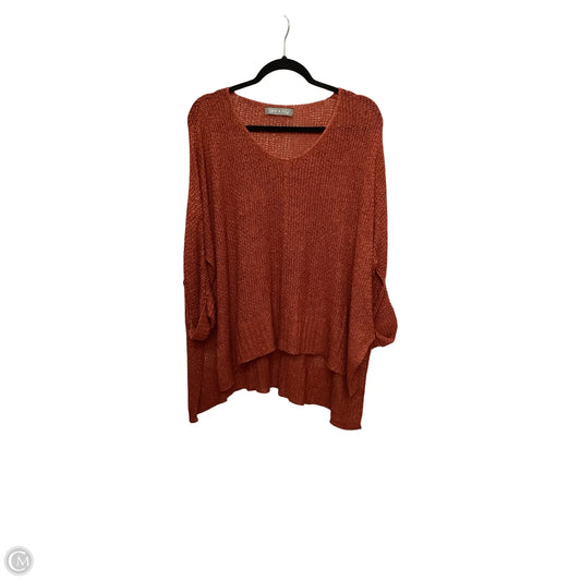 Sweater By Clothes Mentor In Orange, Size: M