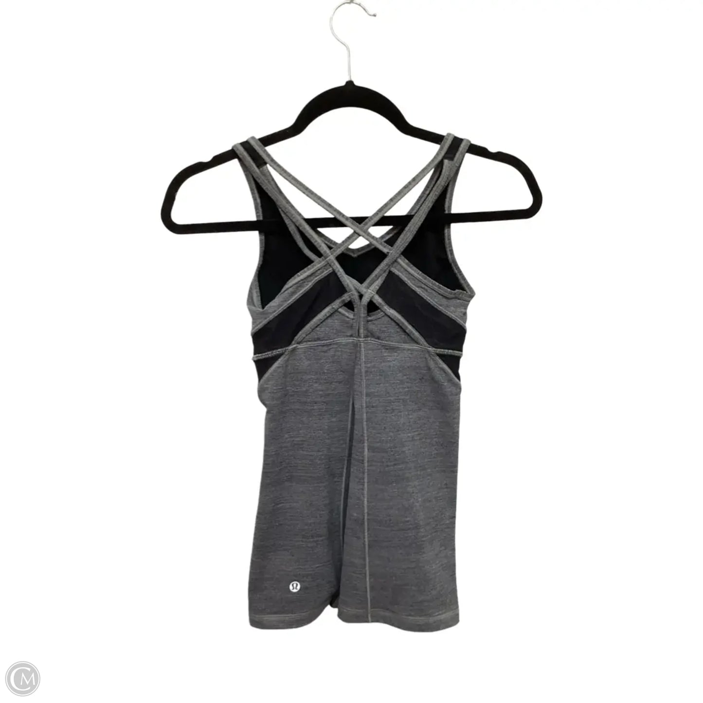 Athletic Tank Top By Lululemon In Grey, Size: 4