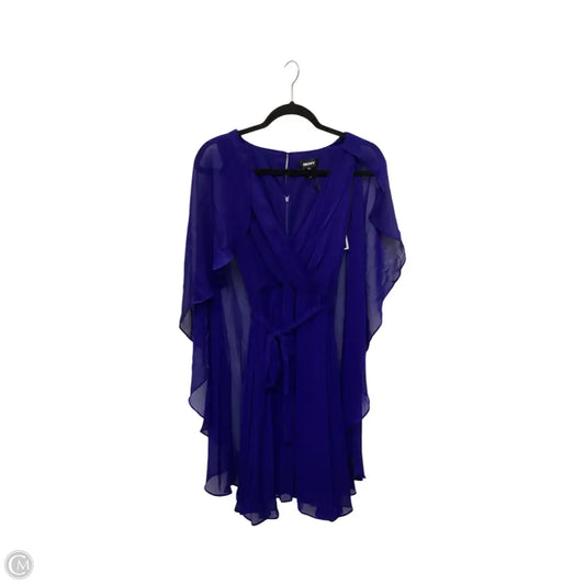 Dress Party Short By Dkny In Blue, Size: 2