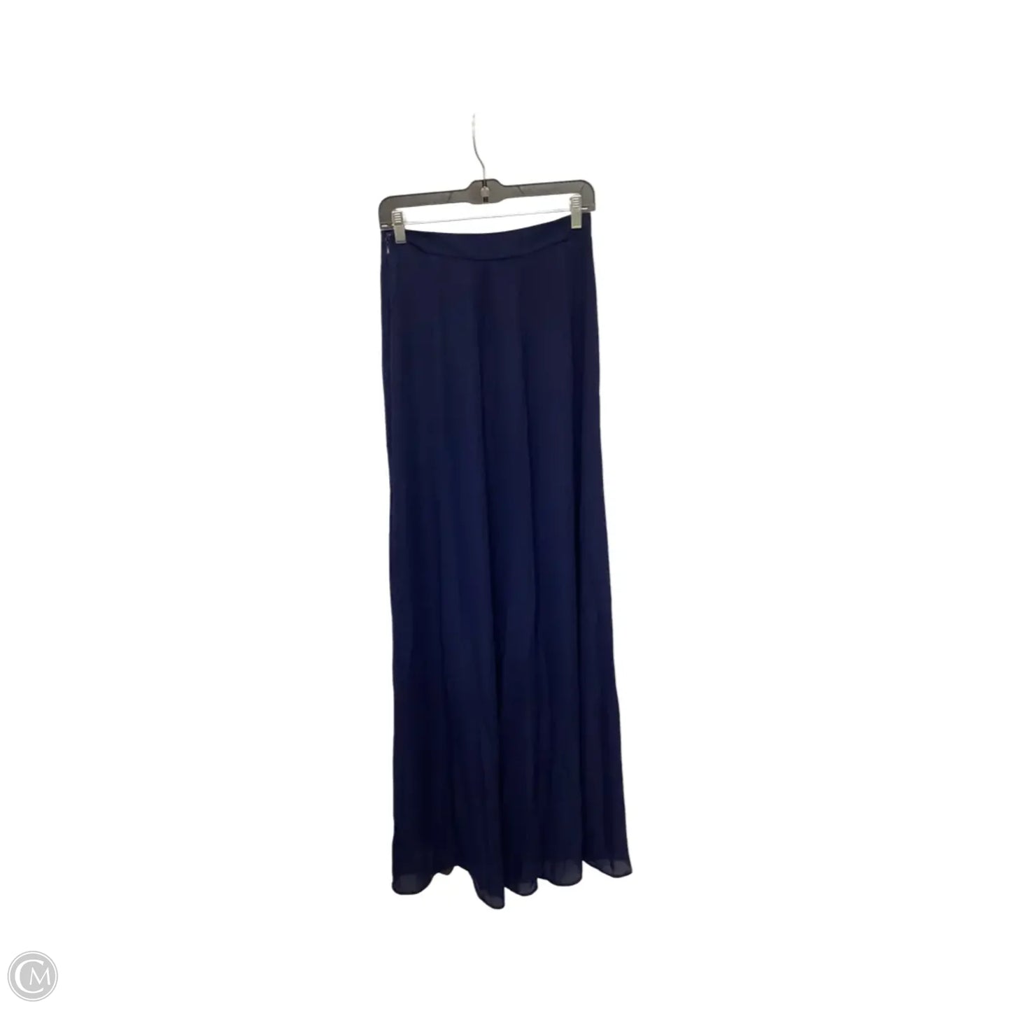 Designer Skirt Maxi By Show Me Your Mumu In Navy, Size: M