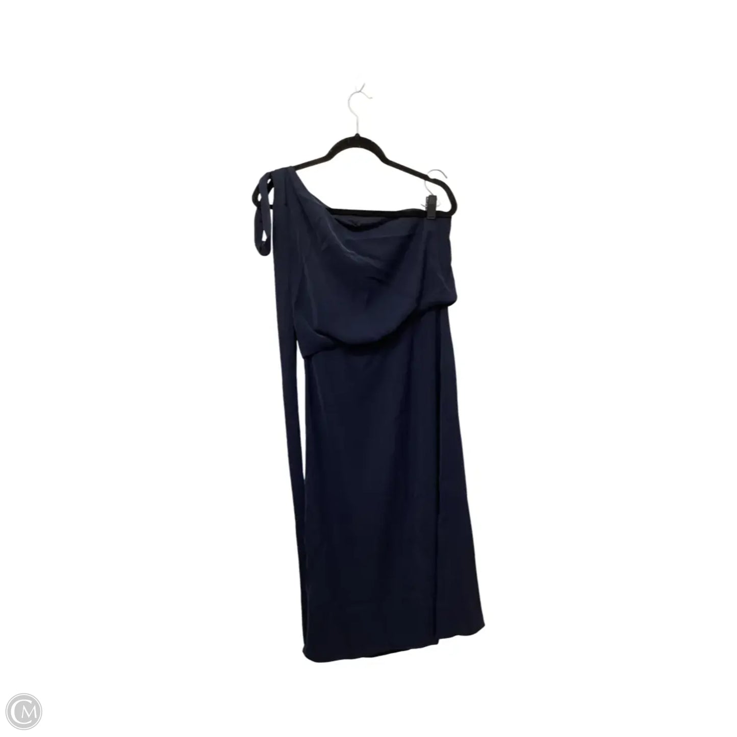 Designer Dress Casual Midi By Amylynn In Navy, Size: L