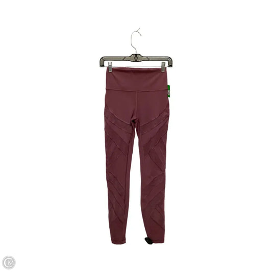 Athletic Leggings By Lululemon In Pink, Size: 4