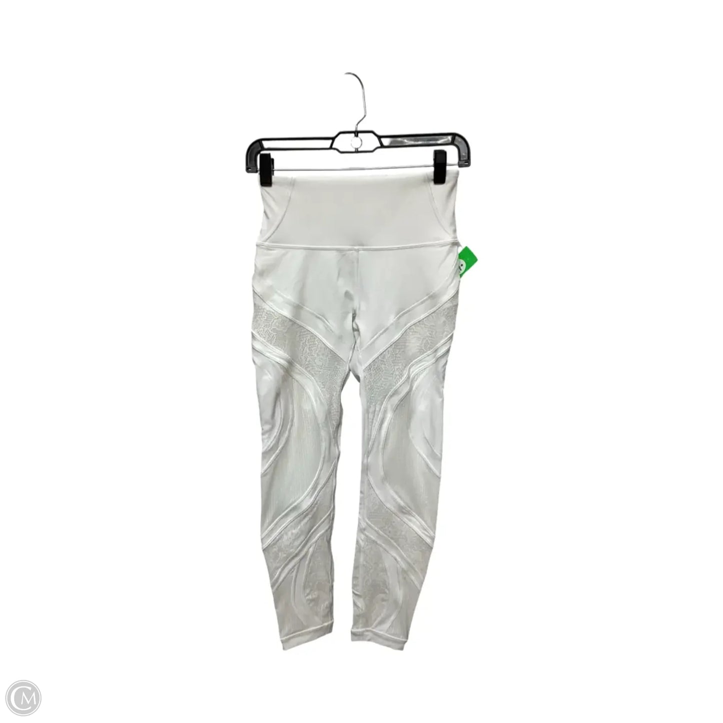 Athletic Leggings By Lululemon In White, Size: 6