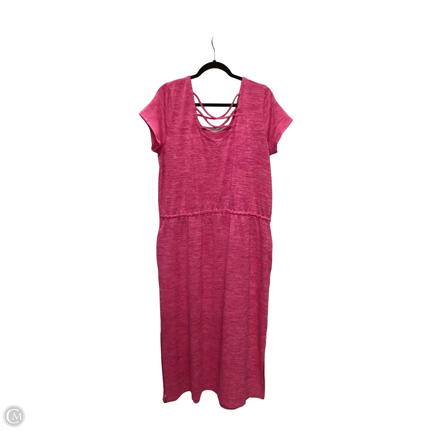 Dress Casual Maxi By Talbots In Pink, Size: 1x