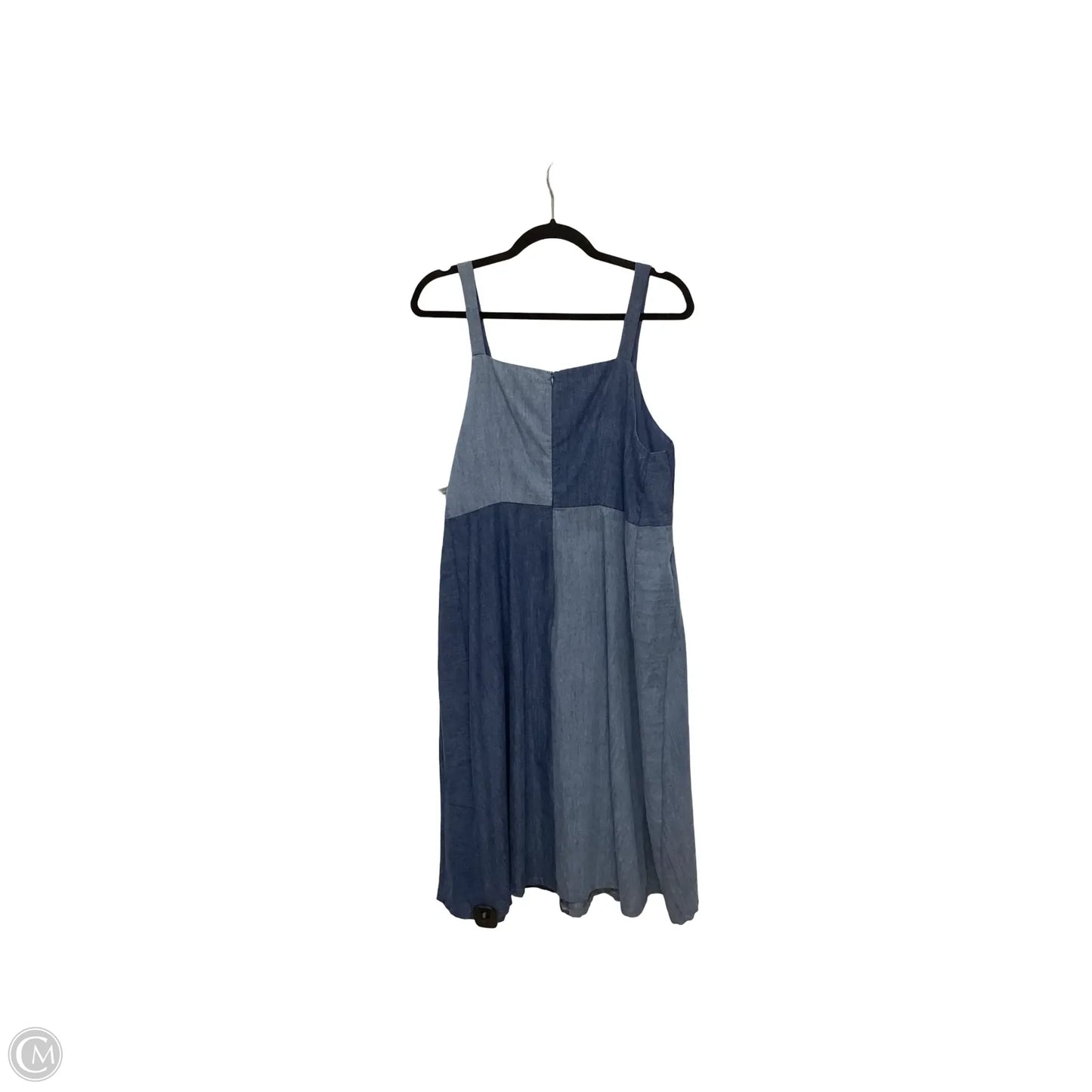 Dress Casual Short By Mustard Seed In Blue Denim, Size: L