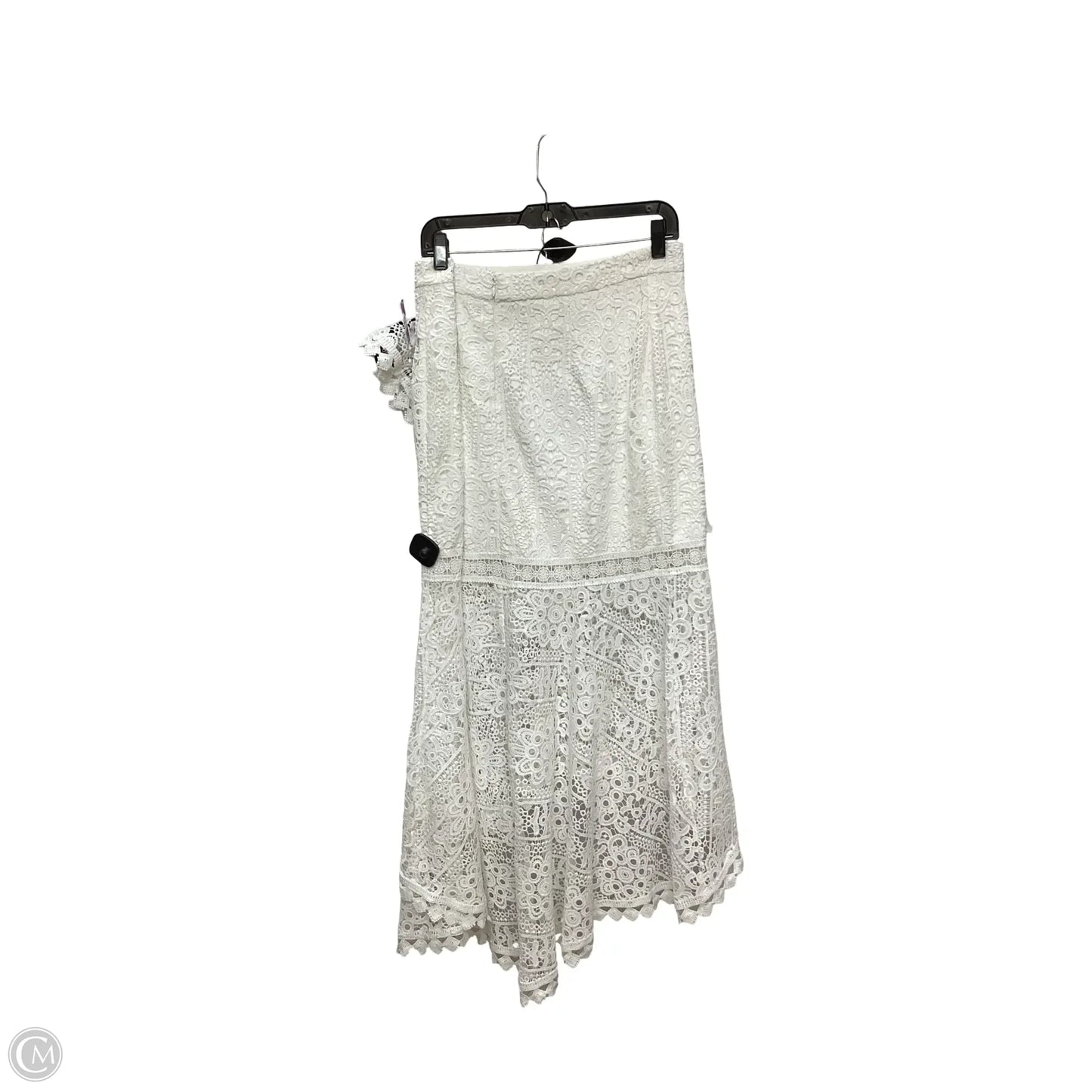 Skirt Set 2pc By Two Sisters In White, Size: Xl