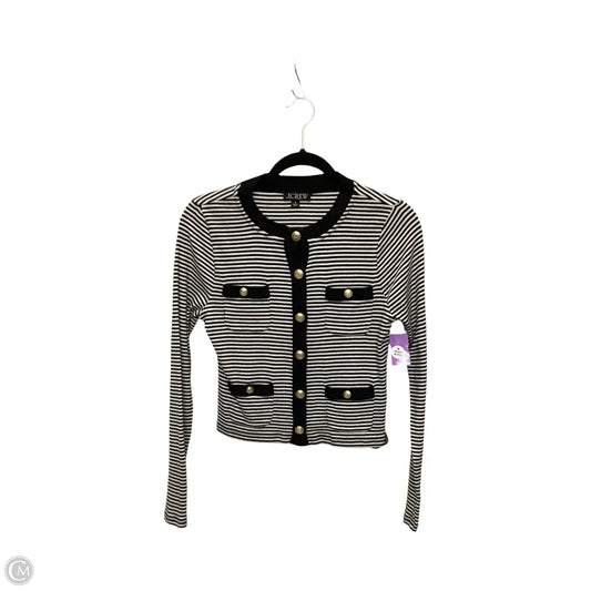 Cardigan By J. Crew In Striped Pattern, Size: M