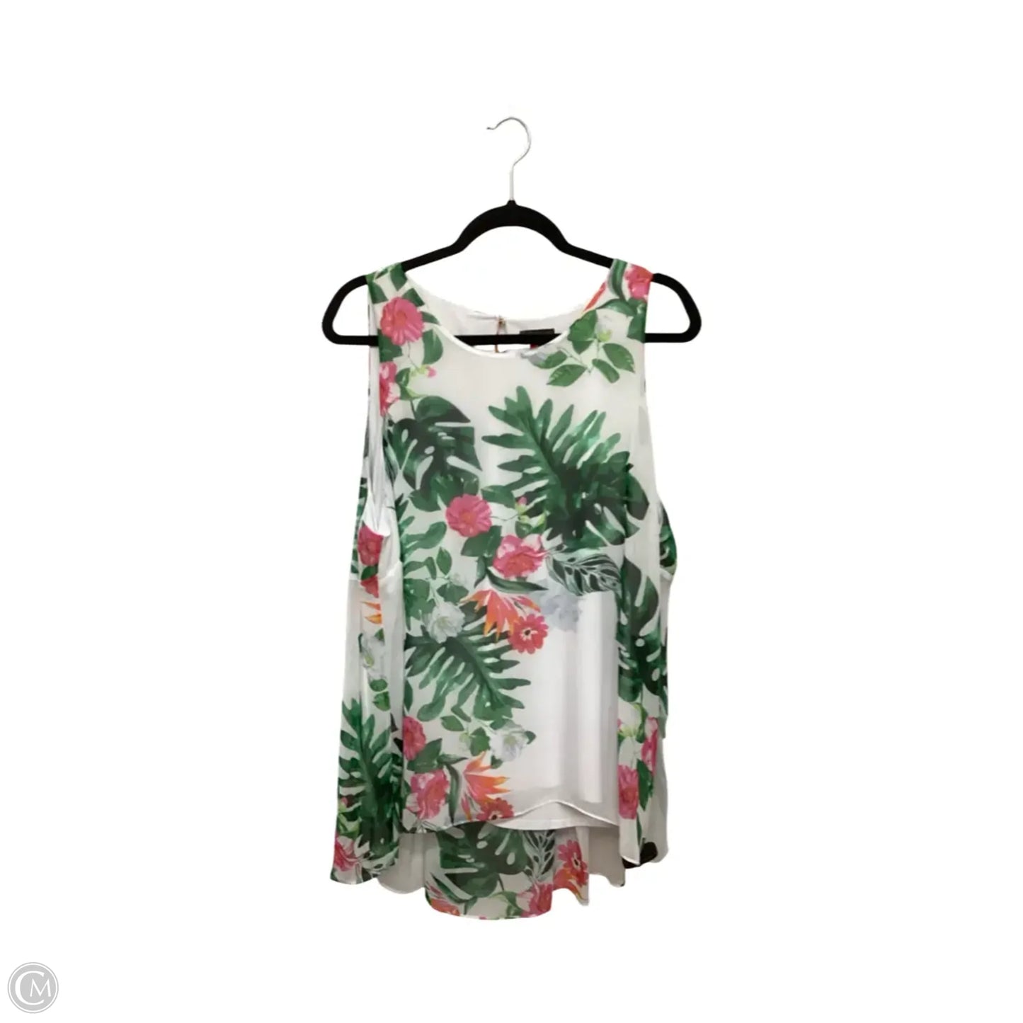 Dress Casual Short By Vince Camuto In White, Size: Xl