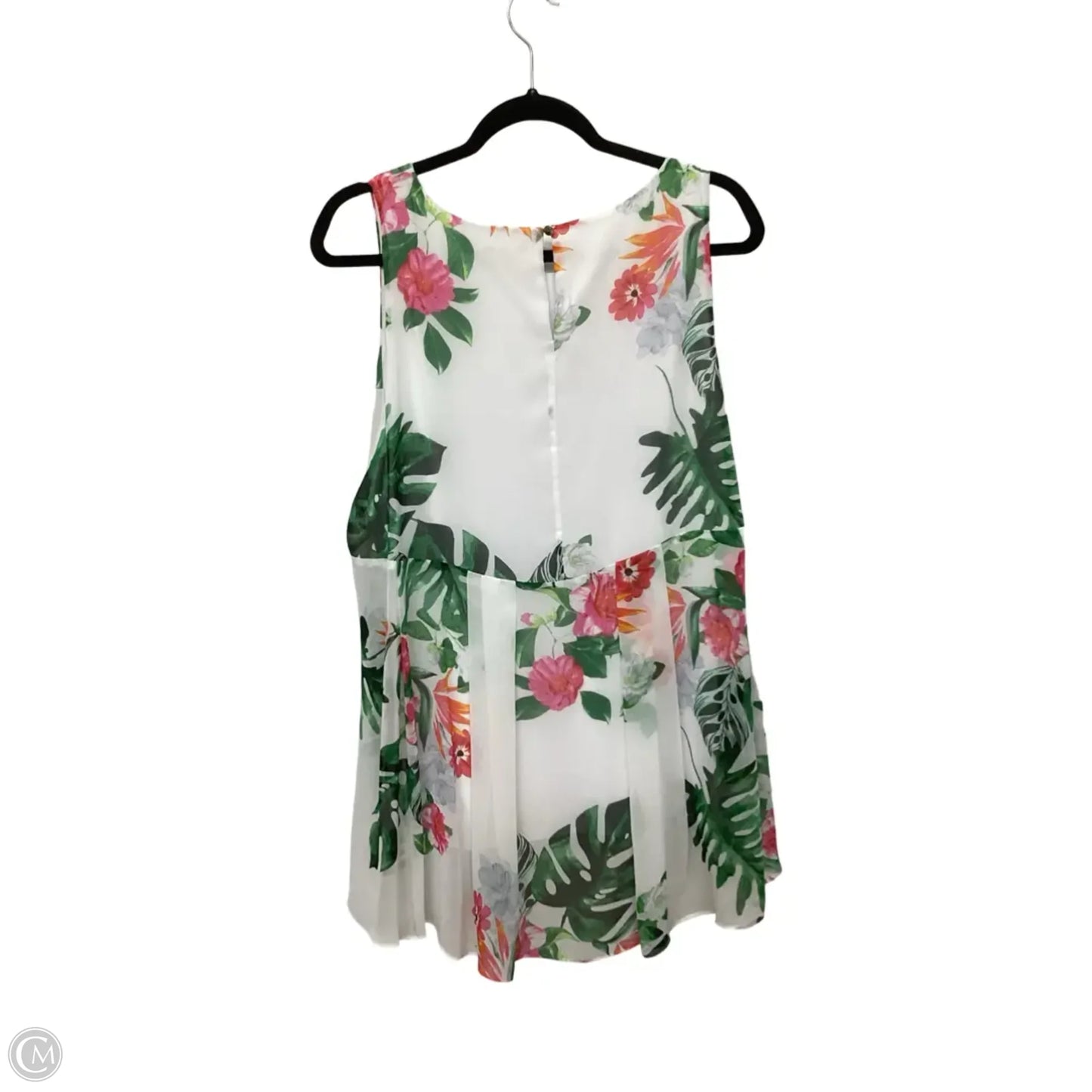 Dress Casual Short By Vince Camuto In White, Size: Xl
