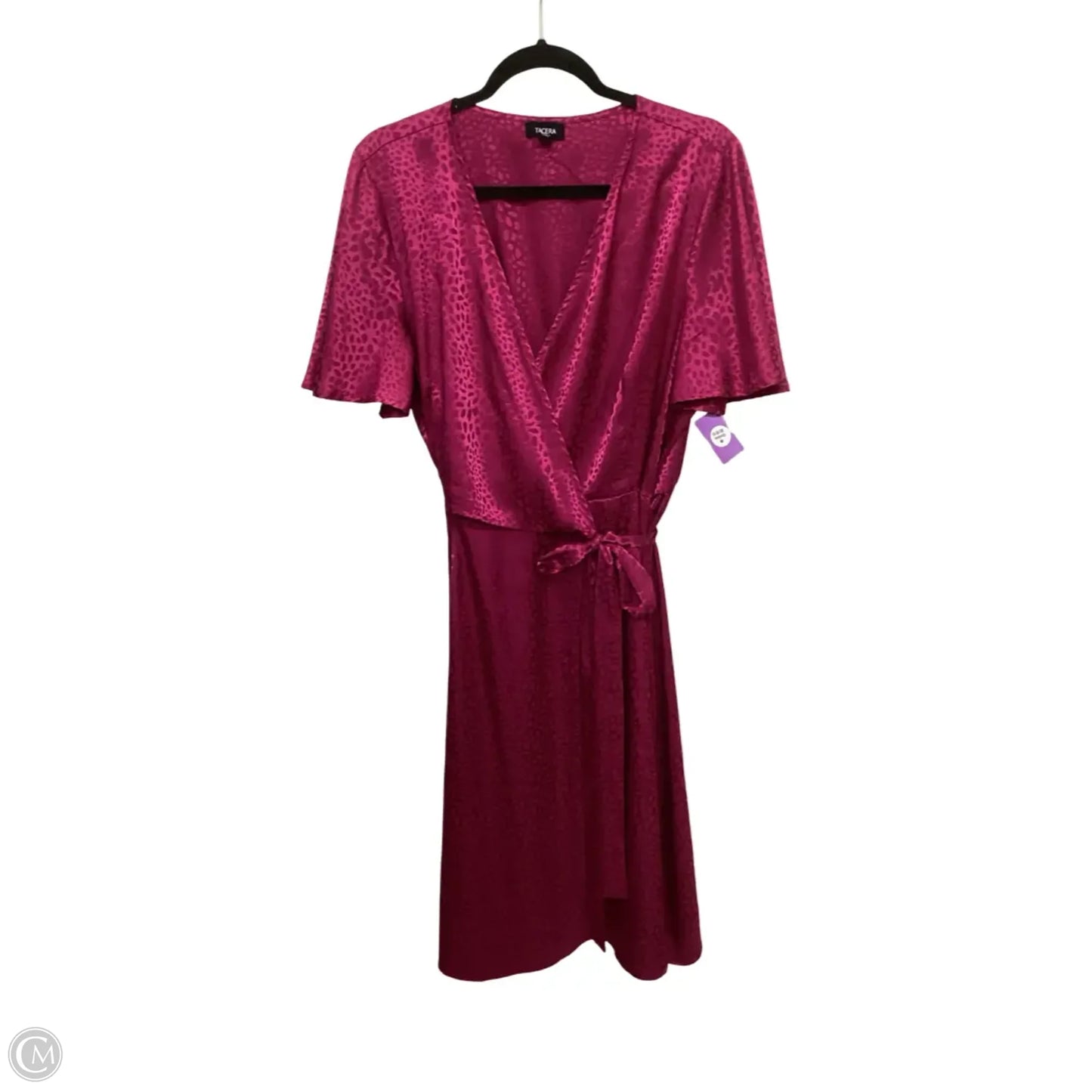Dress Casual Midi By Tacera In Pink, Size: Xl