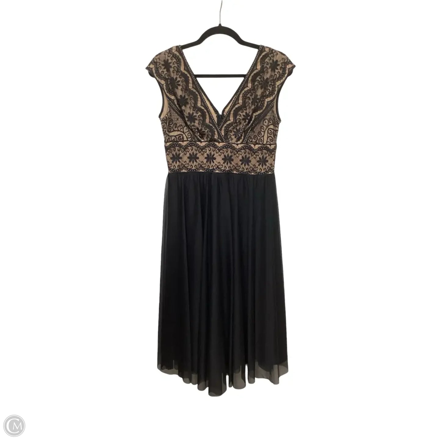 Dress Party Midi By Jessica Howard In Black, Size: 6