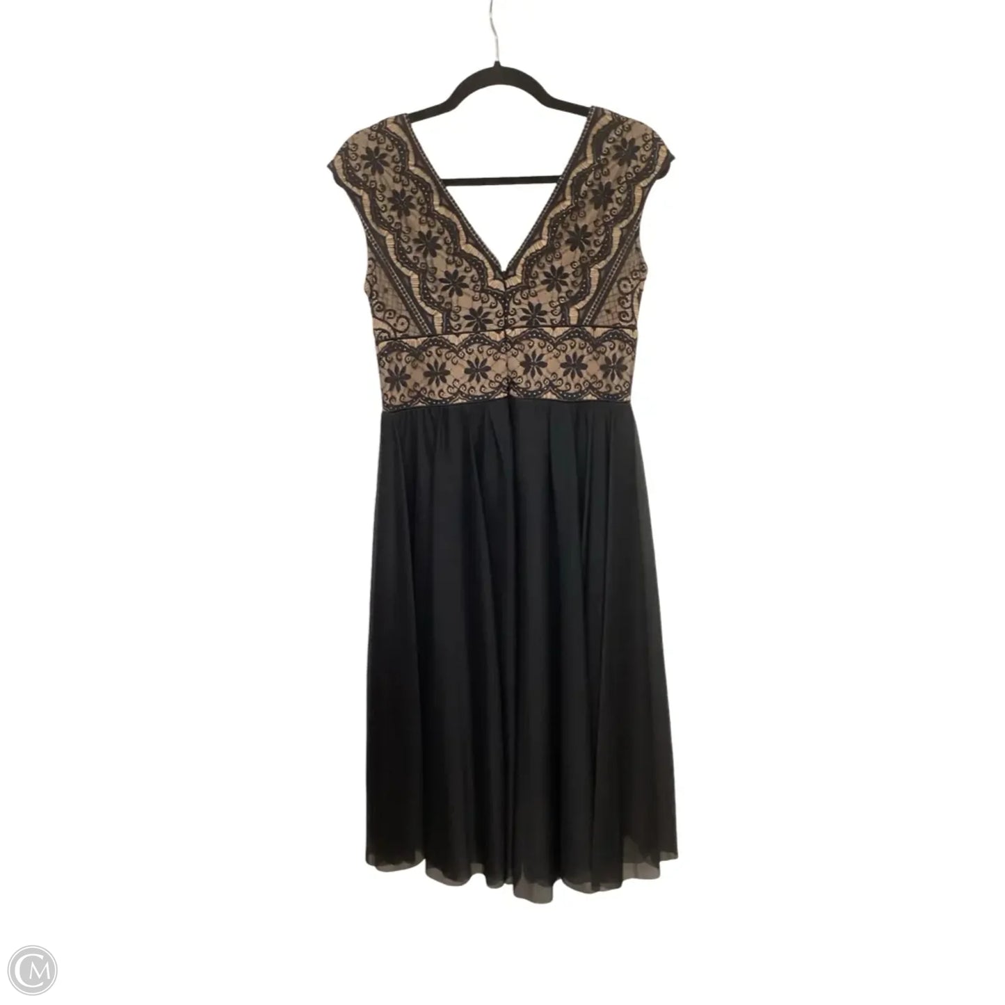 Dress Party Midi By Jessica Howard In Black, Size: 6
