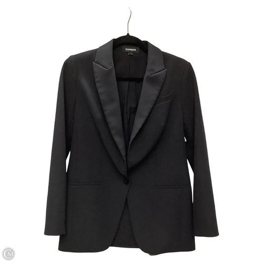 Blazer By Express In Black, Size: Xs