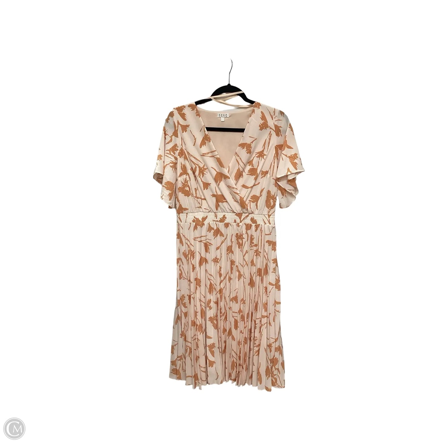 Dress Casual Midi By Tcec In Plaid Pattern, Size: M